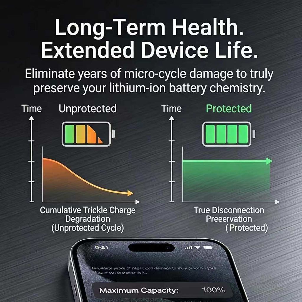 Smart USB Charging Adapter | Auto Power-Off When Battery Full