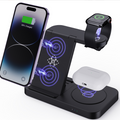 4-in-1 Foldable Wireless Charging Station | Apple & Samsung Compatible