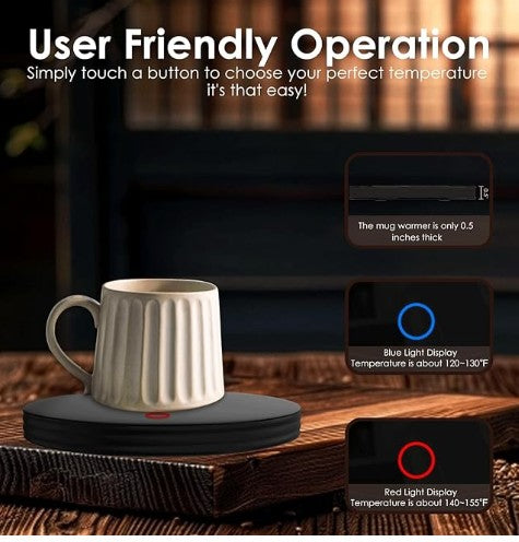 Smart Mug Warmer | Keep Your Coffee Hot All Day ☕